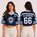 T-SHIRT CROP DI LAURENTIS