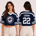 T-SHIRT CROP LOGAN